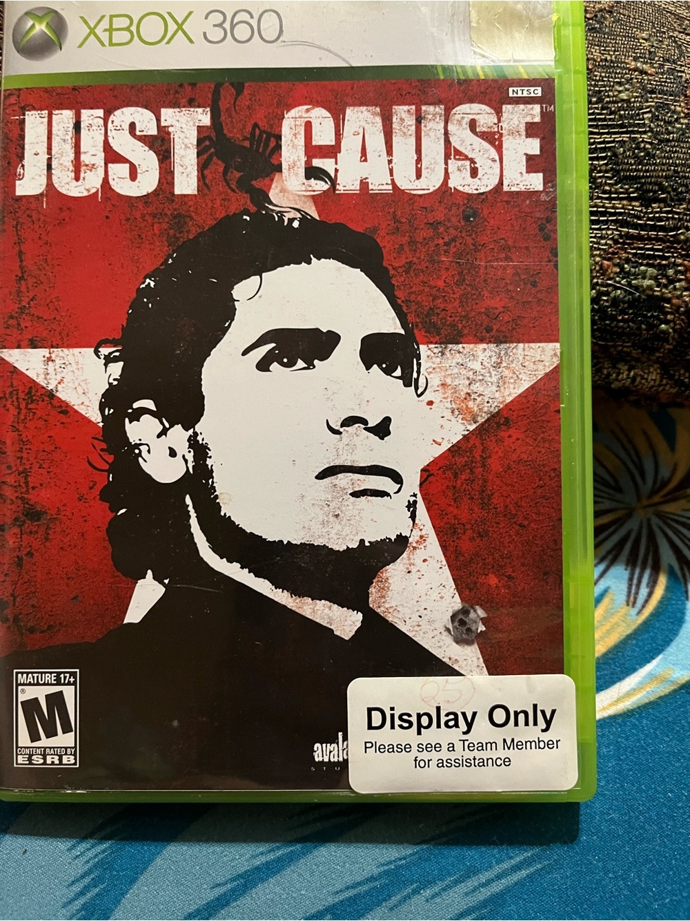 Just Cause - Red & White Game Case Xbox 360